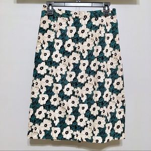 🆕Listing! Who What Wear Floral Pencil Skirt Sz 2